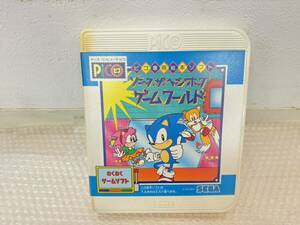 三718☆【現状品】SEGA PICO ピコ専用ソフト ソニック・ザ・ヘッジホッグ ゲームワールド 1994年 当時物 セガ☆