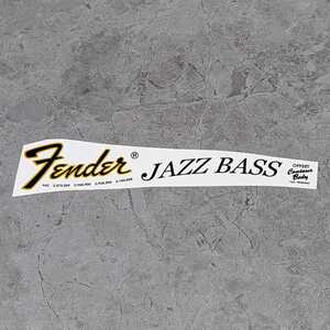 Fender JAZZ BASS 水転写デカール CBSロゴ 