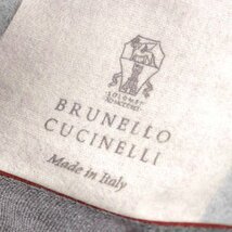 ◆【BRUNELLO CUCINELLI(ブルネロクチネリ)/ロゴ入りコットンギャバジンベースボールキャップ】[brc2450041-M]_画像8