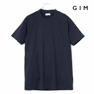 ◆【GIM(ジム)/春夏/プラチナフェイスコットン半袖スロープネックＴシャツ】[gim2380116-M]