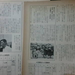 ⑥東宝(株)社内報「宝苑」昭和41年度8冊一括/ゴジラ「南海の大決闘」「奇巌城の冒険」TV「青春とはなんだ」夏木陽介酒井和歌子岡田可愛の画像3