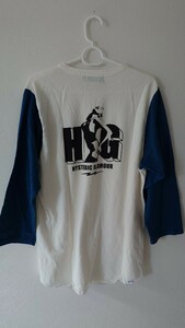  Hysteric Glamour HYSTERIC GLAMOUR long T футболка с длинным рукавом 7 минут рукав застежка с планкой размер L бесплатная доставка 