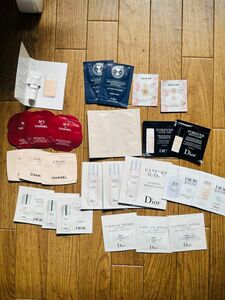 Dior、CHANEL、RMK他　スキンケア化粧品サンプルセット！