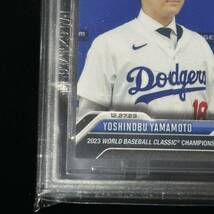 BGS 10 ブラックラベル TOPPS NOW OFFSEASON OS26 Yoshinobu Yamamoto/Shohei Ohtani 山本 由伸 大谷翔平 ドジャース_画像4