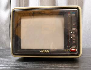 JEAN CTV-450 台湾製 6インチポータブルカラーテレビ 希少品 レトロ品 ジャンク品