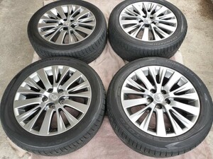 アルファード　 後期純正アルミタイヤセット 235/50R18 　ヴェルファイア 　ゴールデンアイズ