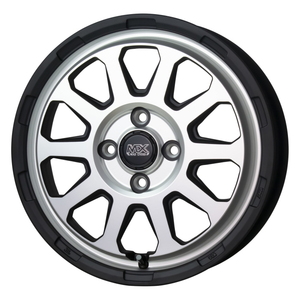 業販品 TOYO NANOENERGY 3 145/65R15 MAD CROSS RANGER マットシルバー 15インチ 4.5J+45 4H-100 4本