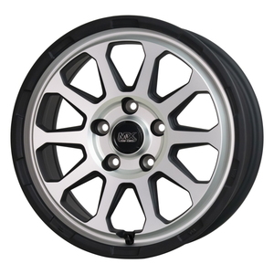 業販品 TOYO OPEN COUNTRY AT3 WL 215/60R17 MAD CROSS RANGER マットシルバー 17インチ 7J+38 5H-114.3 4本