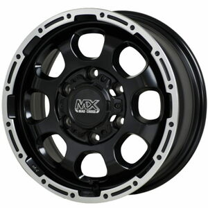 業販品 TOYO OPEN COUNTRY R/T 215/65R16 C 109/107Q MAD CROSS GRACE セミグロスブラック 16インチ 6.5J+48 6H-139.7 4本