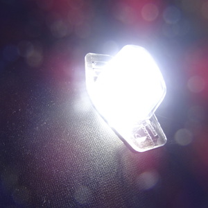 激白光 ! 交換式 ! ホンダ LED ナンバー灯 ライセンス ランプ N-BOX JF1 JF2 G G-Lパッケージ モデューロXG ターボパッケージ