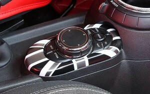 BMW MINI ナビダイヤル スイッチ カバー ブラックジャック ミニ F54 クラブマン ワン クーパー クーパーS D SDオール4