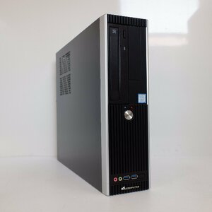 【ジャンク扱い】ツクモ eX.computer ケース 300W 電源ユニット 光学ドライブ DVD-RW スリムタワー