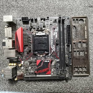 【BIOS/OS起動確認】ASUS B150I PRO GAMING/AURA mini-ITX LGA1151 Intel 第6世代/第7世代対応 詳細未チェック マザーボード