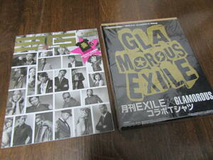 月刊 EXILE × GLAMOROUS 特別付録 特製コラボTシャツつき 2009 KODANSHA GLAMOROUS 11月号増刊