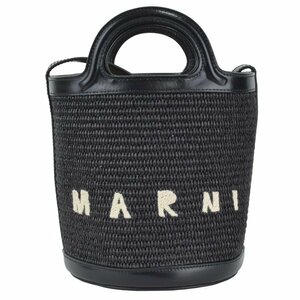 新品 MARNI マルニ TROPICALIA MINI BUCKET/ミニショルダーバッグ/かごバッグ/巾着袋付き/SCMP0056Q1 P3860 00N99