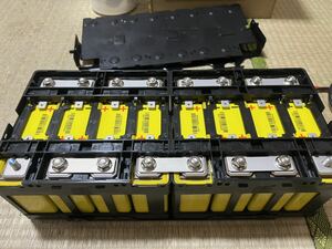 LEV50 中期イエロー 蓄電池　 大容量 リチウムイオンバッテリー　 ポータブル電源　バックアップ電源　 4.02V 良品　1セルより　