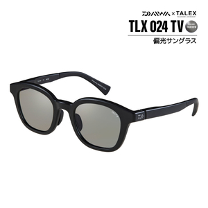 ダイワ 偏光サングラス TLX 024 フレームマットブラック レンズ トゥルービュー ハードケース メガネ拭き2枚付 TALEXタレックス