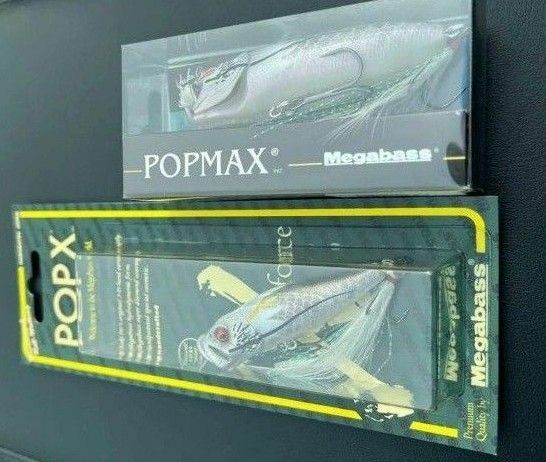 第２弾メガバス ポップX ポップMAX 2024エキシビジョン限定カラー　２本セット Megabass