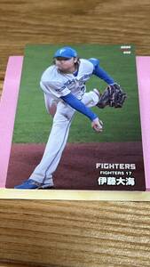 カルビー プロ野球チップス 北海道日本ハムファイターズ エラーカード 日本ハム 伊藤大海 176m