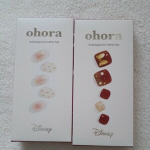 ohora Disney collaboration gel nails hand for 1 box foot for 1 box new goods unused unopened 