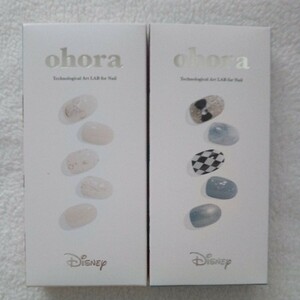 ohoraディズニーコラボジェルネイル ハンド用 2箱　新品　未使用　未開封