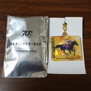 競馬　JRA　日本ダービー　来場者限定　オリジナルアクリルキーホルダー　　シークレット　イクイノックス