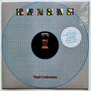 Kansas / Vinyl Confessions US盤 シュリンク Hype Sticker付 カンサス
