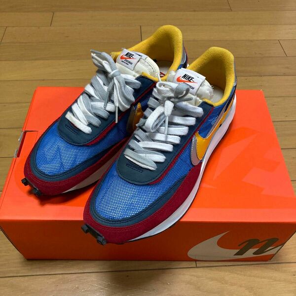 sacai × Nike LDWaffle Red/Blue ナイキ DV0073-400 27.5cm