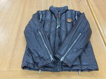 【★03-1710】■中古■世田谷ベース OTAGIRA LEATHER オタギラ 2way 羊革 本革 ラムレザー ダウン ジャケット S メンズ ブラウン（7470）_画像3