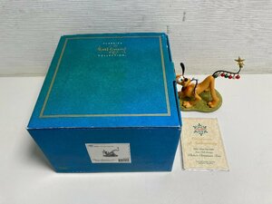 【★35-2807】■中古■WALT DISNEY CLASSIC COLLECTION　WDCC プルート 飾り付けのお手伝い プルートのクリスマス ツリー（8618）