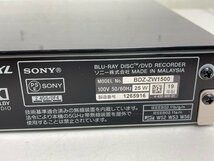 【★35-2850】■中古■SONY ブルーレイレコーダー　BDZ-ZW1500 2019年製（0704）_画像10