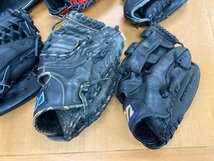 【★99-11-8105】■ジャンク■MIZUNO ZETT ミズノ ゼット 野球 グローブ まとめ 軟式 捕手 内野手 外野手 オールラウンド ベースボール_画像10