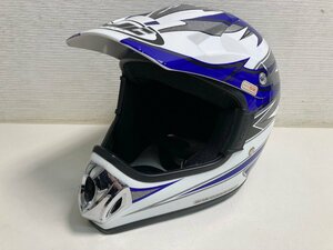 【★99-01-0651】■中古品■HJC ヘルメット Vapor FG-XC YOUTH S/M サイズ 50cm オフロード RS TAICHI フルフェイス