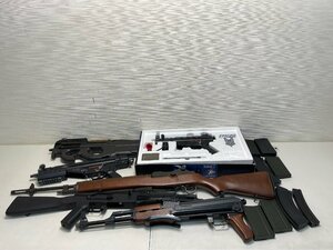 【★03-1752】■ジャンク■東京マルイ 等 電動ガン ガスガン まとめ売り MP5K P90 AK47 G3PIP 等（6631）