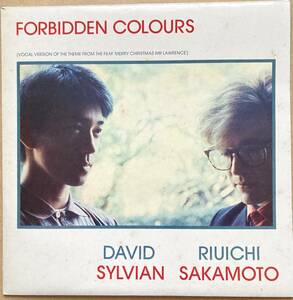 坂本龍一 David Sylvian / Forbidden Colours 戦場のメリークリスマス YMO 細野晴臣 高橋幸宏 UKオリジナル