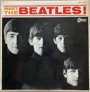 赤盤 THE BEATLES ビートルズ / MEET THE BEATLES OR-7041 ODEON