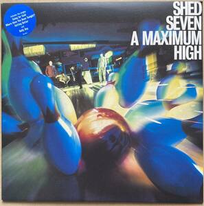 LP SHED SEVEN / A MAXIMUM HIGH ステッカー、ブックレット付き 531039-1