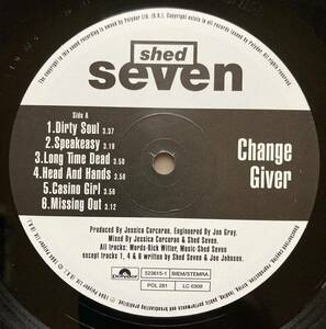 ジャケなし SHED SEVEN / CHANGE GIVER 523615-1