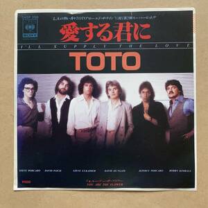 TOTO / I'LL SUPPLY THE LOVE 愛する君に 06SP-288 SONY