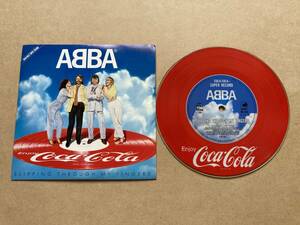 ピクチャー盤 ABBA アバ / SLIPPING THROUGH MY FINGERS PD-105 非売品 コカ・コーラ