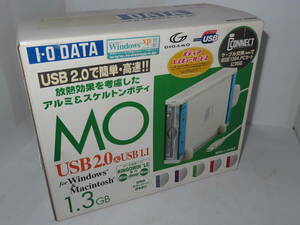  unused goods I-O DATA made USB2.0 correspondence 1.3G MO Drive MOA-i1.3W/US2