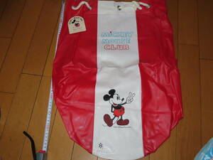 [ unused ] middle island factory that time thing Disney Mickey beach bag 