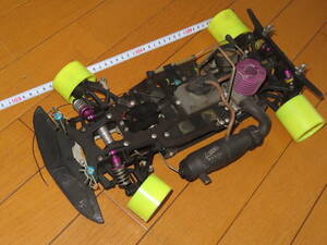 3 radio-controller ( junk ) body Serpent? garyo MEGA engine parts taking .KYOSHO/ Kyosho Tamiya Yocomo liking . person .