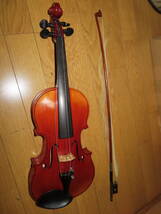 SUZUKI バイオリン No.520 w.Prell 弓 ハードケース スズキ VIOLIN Anno1991　3/4_画像9
