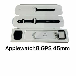 Apple Watch 8 GPS 45mm ミッドナイト