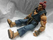 【多少の汚れや緩みあり,画像のものが全て】 ネカ Capcom ストリートファイター 豪鬼 NECA Street Fighter Akuma Figure 高さ約18㎝_画像9