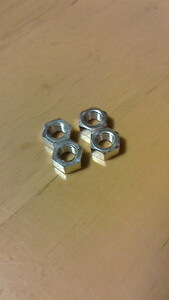  aluminium M5 nut 4 piece 