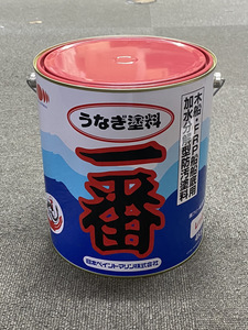 うなぎ一番　赤　4kg　ヘコミ缶　日本ペイント　C-1