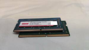 InnoDisk DDR4 2133 SO-DIMM ECC 8GB ×２枚　計16GB