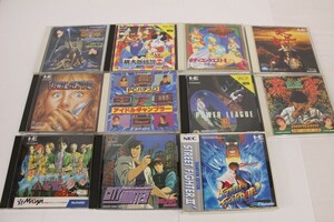 032 s7883 PCエンジン HuCARD レディソード ボディコンクエストⅡ ストIIダッシュ 他 11本セット 動作未確認 ジャンク品